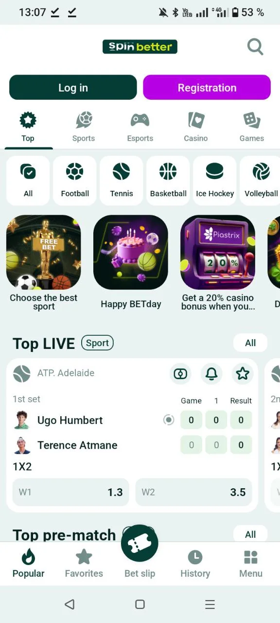Download Spinbetter apk